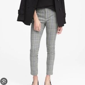 Banana Republic Modern Sloan Blue Grey Pants